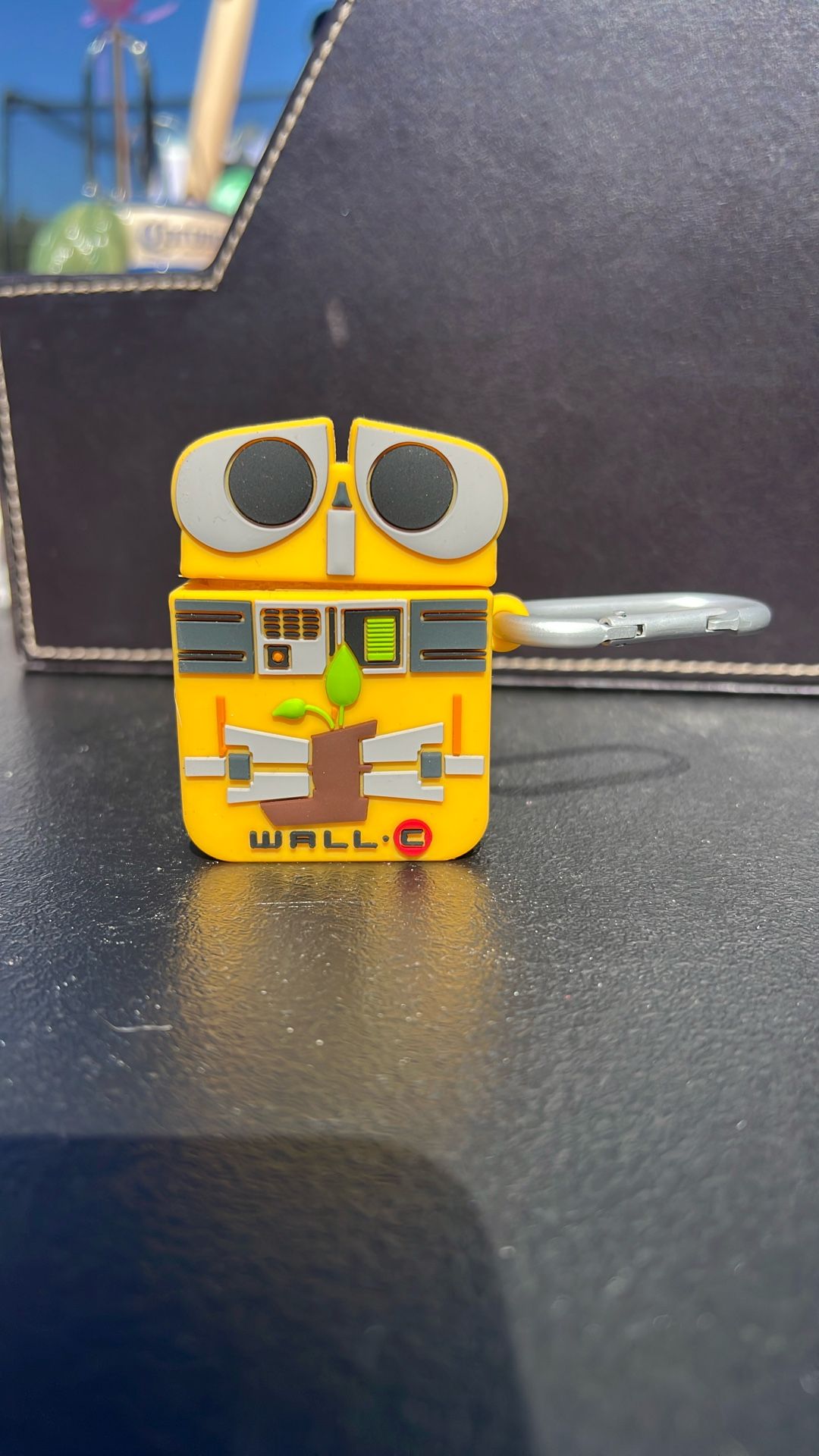 Besoar Wall Robot for Airpod 1/2 Case, Cartoon Cute Fashion Cool Silicone Design Character Cover for Airpods