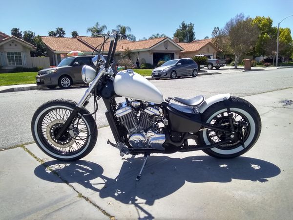 Honda Shadow Vt600 Bobber For Sale In Hemet Ca Offerup