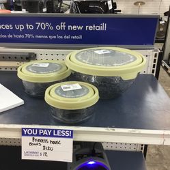 Princess House Bowl Set