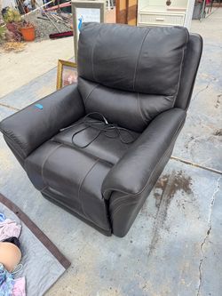Leather Electric Recliner