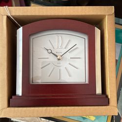 Bulova mantel Clock-new In box