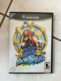 Mario Sunshine GameCube.