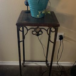 Vase And Plant Stand 