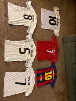 Soccer jerseys