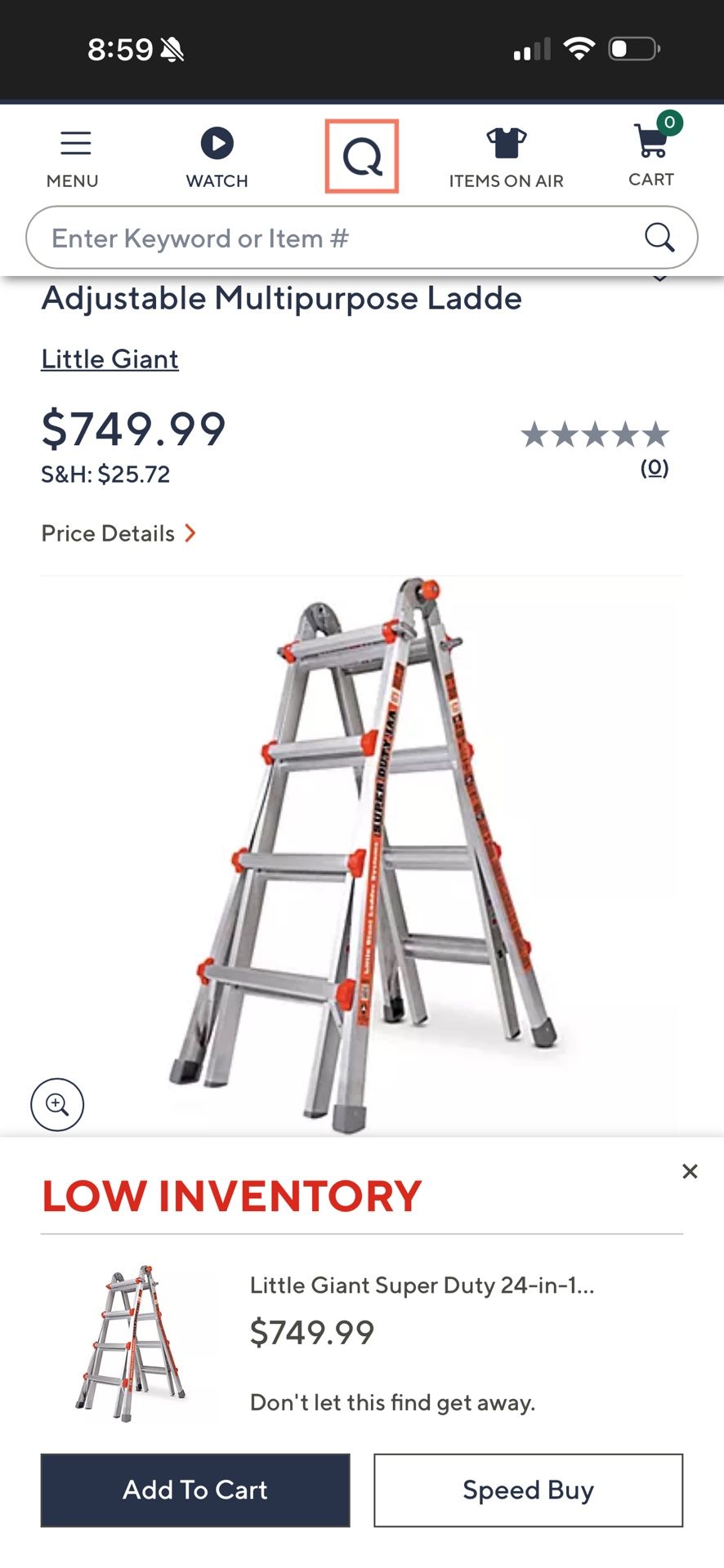 Little Giant Ladder