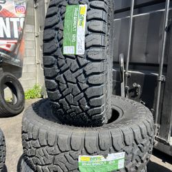 35x12.50R17 New TBB Tires Installed And balanced Included