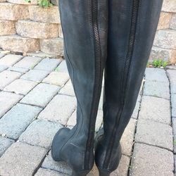 Enzo Angiolini Genuine Leather Boots, 8.5