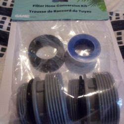 ArrogantF Hose Conversion Adapters Kit Compatible with Intex Coleman 4560 40mm to 1 1/2 Inch Conversion Kit for Hayward Intex Pool Hose Connector Pool