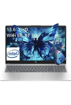 HP Laptop Computer for Home and Business Student, 15.6" FHD, Intel 4-Core Processor (Beat i3-1115G4), 32GB DDR4 RAM, 1TB PCIe SSD, WiFi 6E, Bluetooth