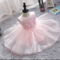 New! 🌈❤️ Toddler Girl’s Pink Floral Dress 🌸💘