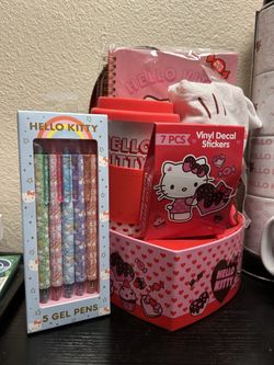 hello kitty gift basket 🩷 PICK UP IN GRANADA HILLS