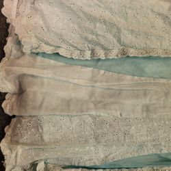 Girls 16 Together mint green lacy long skirt Lot 11
