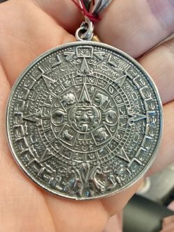 Large Aztec 925 Pendant