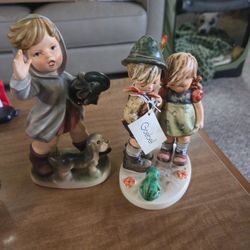 Vintage JOSEF FIGURINES ! + Hummels! Goebel W/Tags