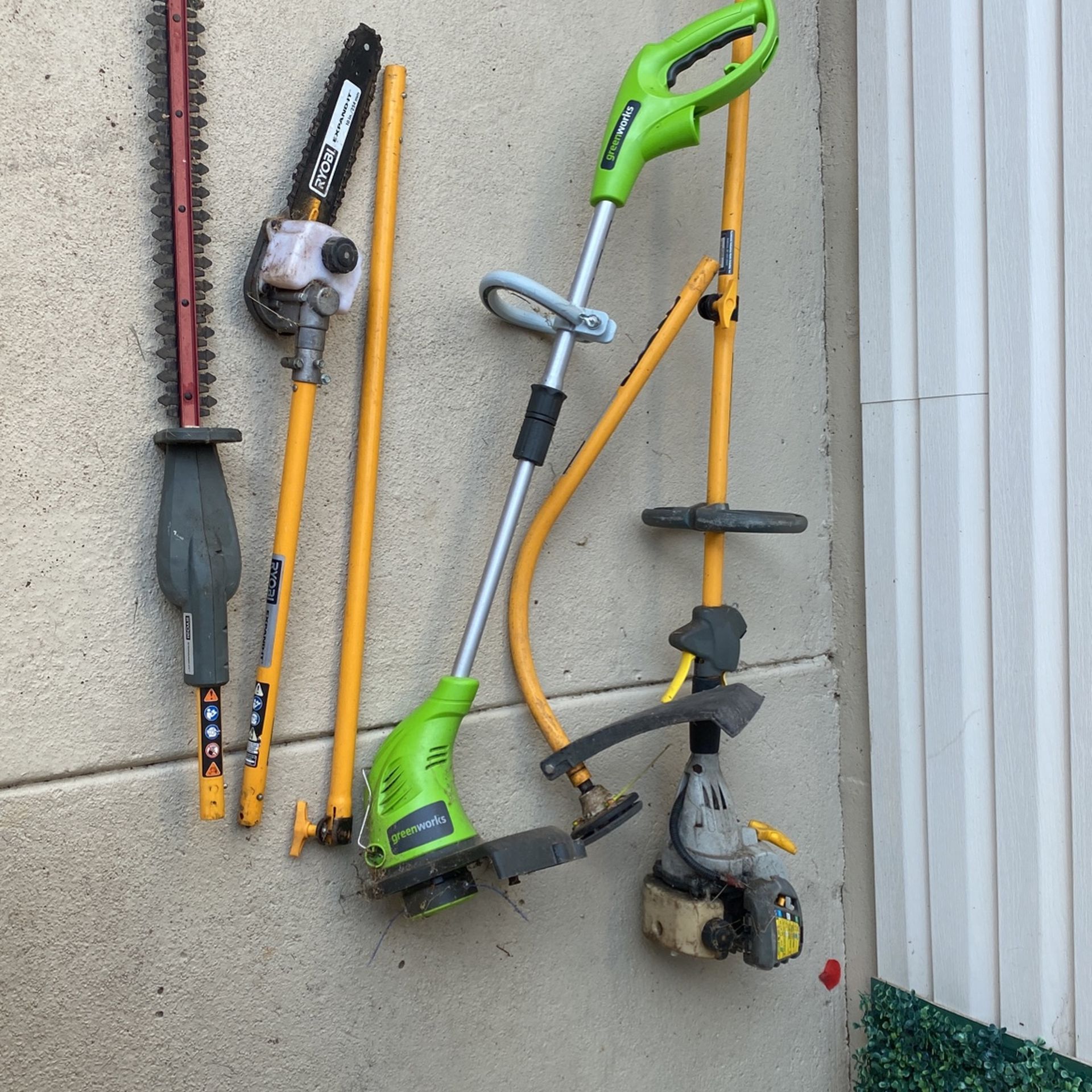 Ryobi Gas Powered Sold All Together