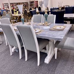 7pc Dinning Table Set $999