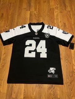 Brand new never worn Custom Style Las Vegas Raiders Charles Woodson Jersey