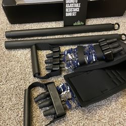 Gromoto resistance band & bar sale