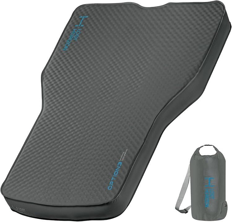 Lost horizon self inflating camping mattress for Tesla model 3 with pump new