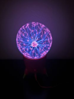 Static Electricity Globe Toy- Glass