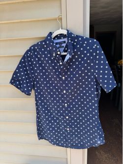 Tommy Hilfiger button up shirt with stars