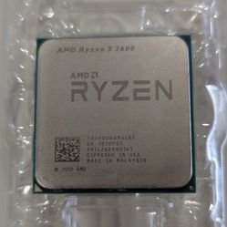AMD Ryzen 5 2600 CPU