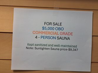 Far Infrared Sauna