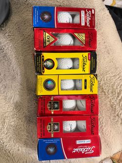 Titleist Golf Balls Mixed Lot 7 Boxes