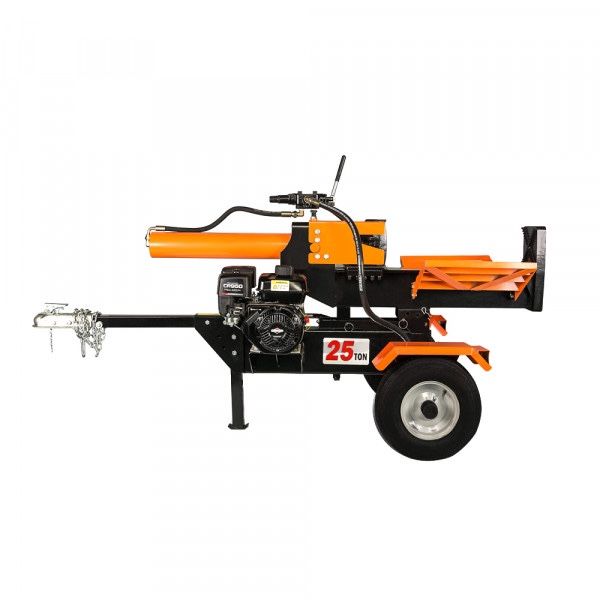 25-Ton Gas Log Splitter 208cc Horizontal Vertical Wood Splitter
