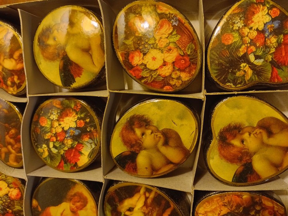 Angel Containers 24 New Parties Pillbox Earring Storage