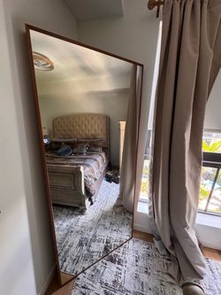 80” Large Full-Length Wood Frame Mirror – Modani – Heavy Duty