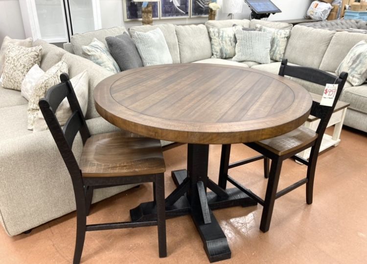 New 48” Table & 4 Stools — SPECIAL