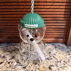 Starbucks bearista glass