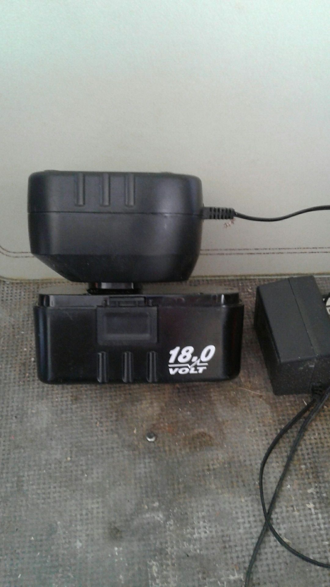 Sears 18volt battery and charger