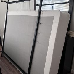 Free King Size Box Spring And Frame 