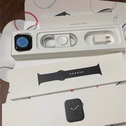 New Apple Watch 5 44MM Black Stainless Steel 