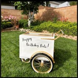 Portable Ice Cream Cart