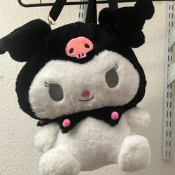 Stuffed Kuromi Backpack