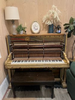 Beautiful antique piano