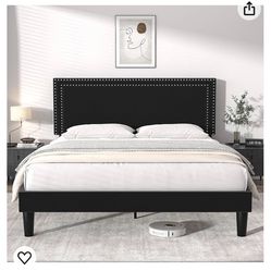 Queen Bed Black 