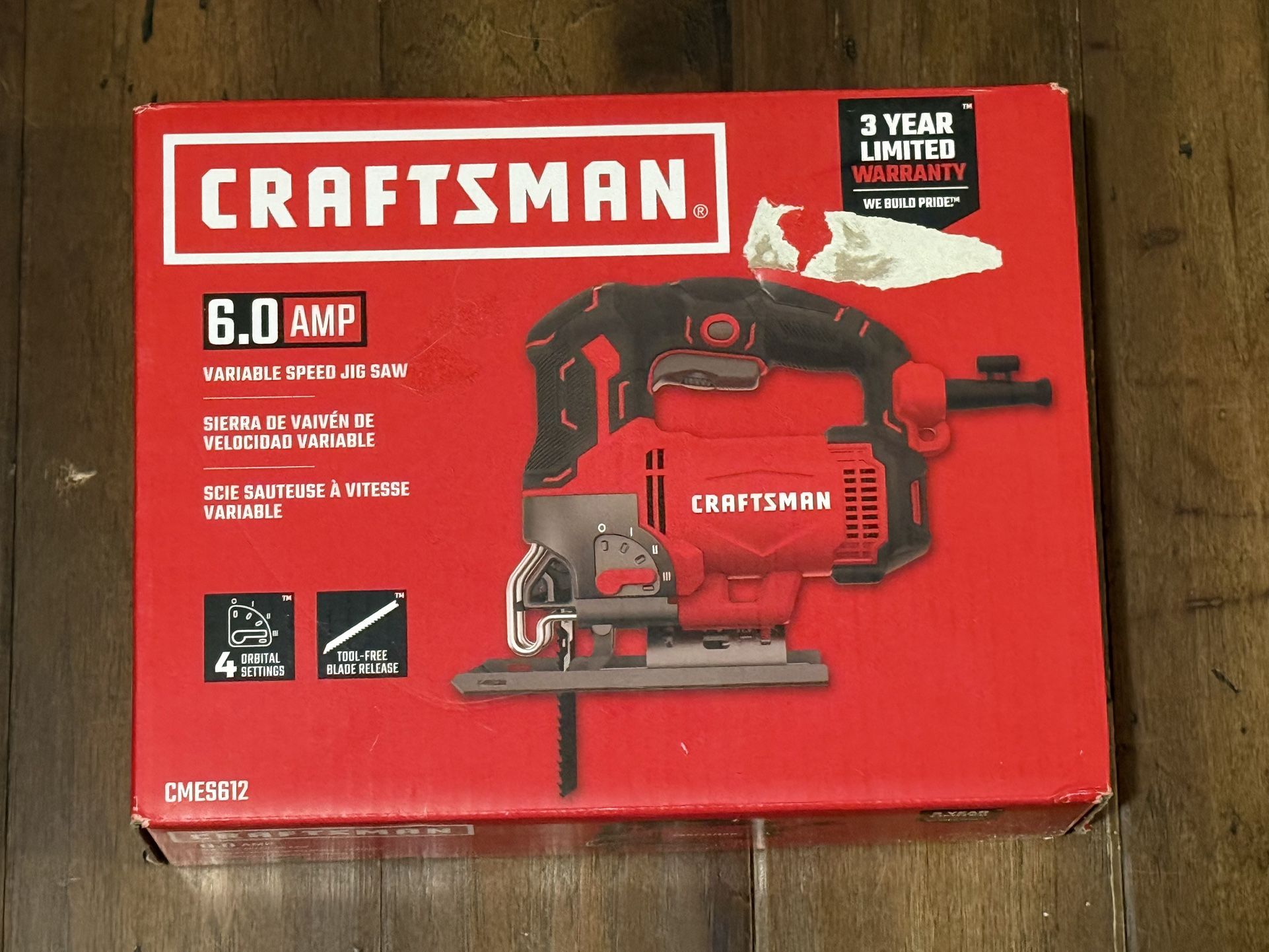 Craftsman Jig Saw 6 Amp