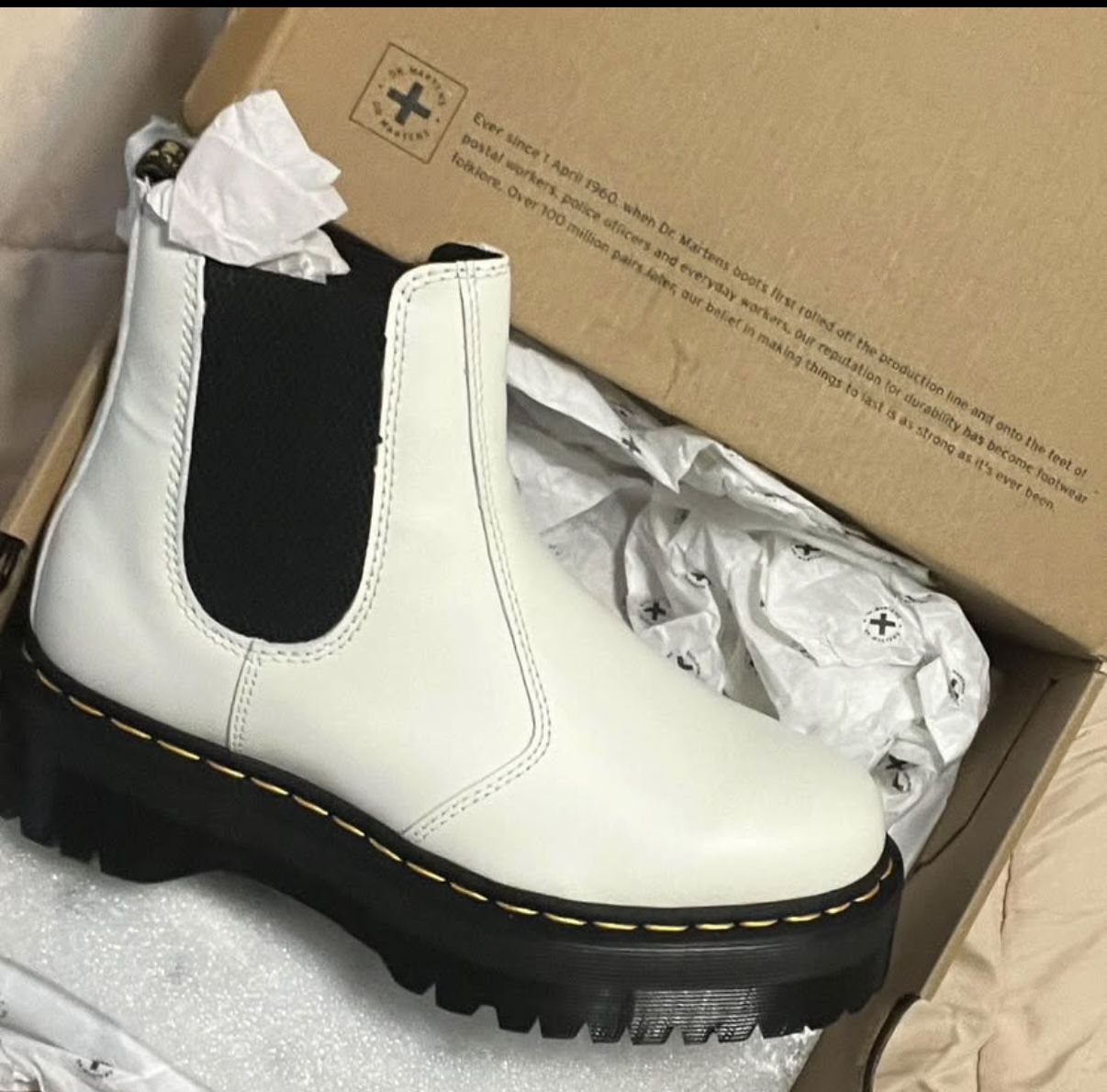 Doc, Martin’s Quad White