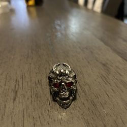 Men’s Stainless Steel Skull Ring 