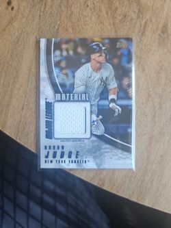 Aaron Judge Topps Memorabilia