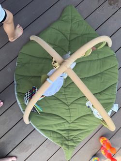 Blissful Diary Baby Activity Gym Play Mat – Woodland Animals