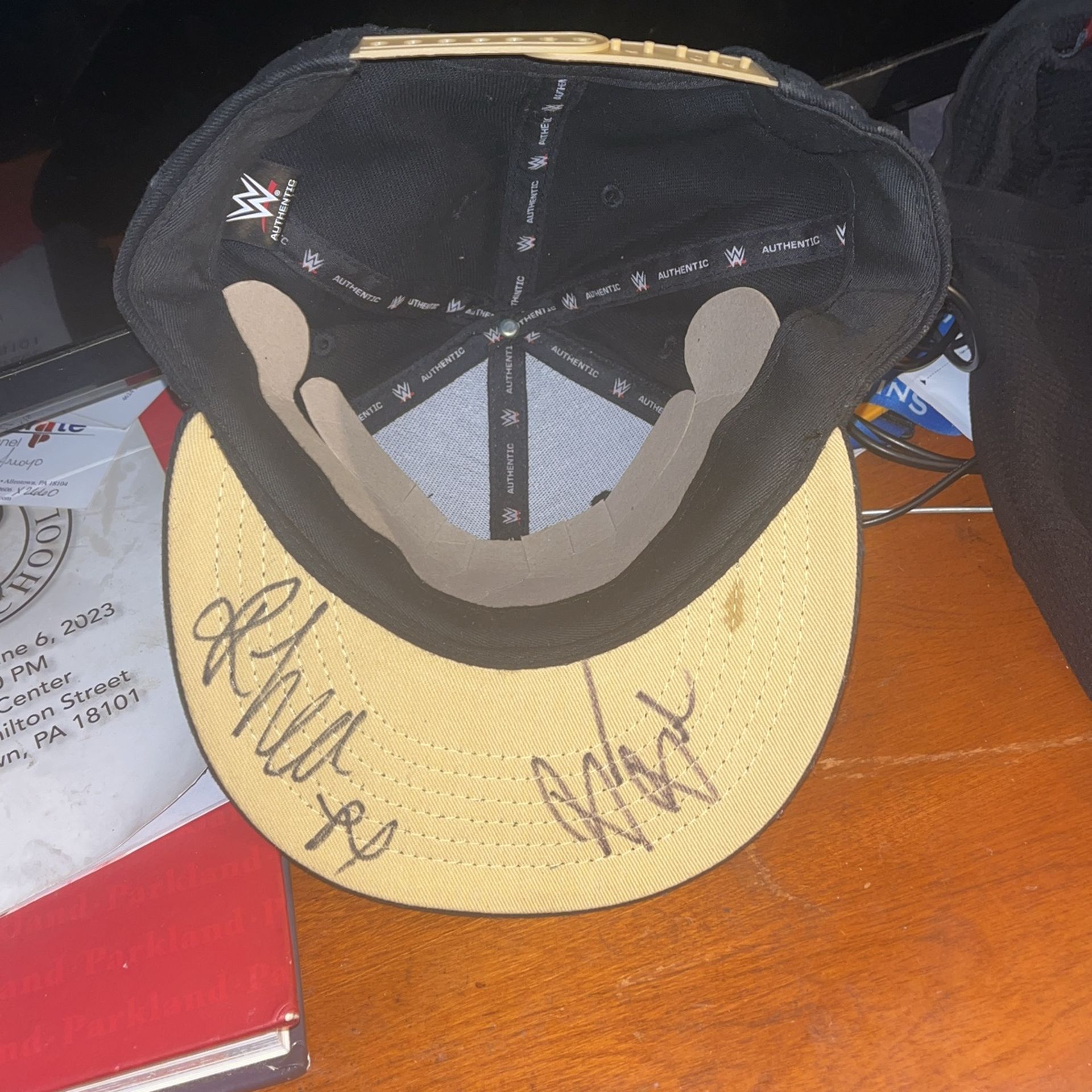 Authentic Signed Rhea Ripley X Bianca Belair SnapBack Hat