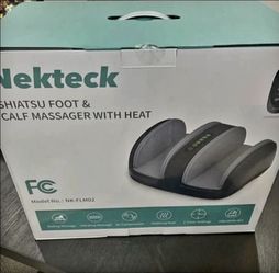 Nekteck Foot Shiatsu Massager with Heat.