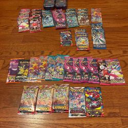 pokemon poster collection and packs 