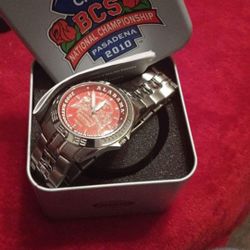 Is fossil Alabama championship man's watch for sale?