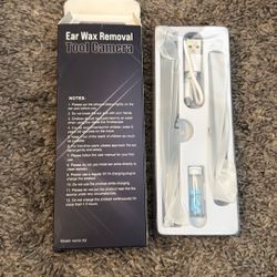 Ear Wax Removal, Ear Cleaner with Camera, Ear Wax Removal Kit with 1080P, Ear Camera Otoscope with Light, Ear Cleaning Kit for iPhone, iPad, Android P